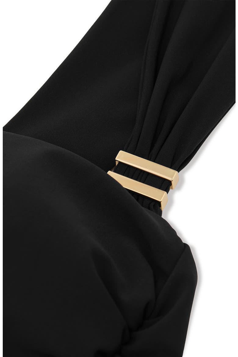 Maisie Strappy Bikini Top, Alternate, color, BLACK