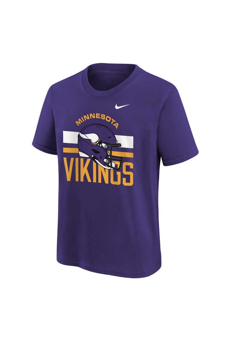 Youth Nike  Purple Minnesota Vikings Team Issue T-Shirt, Main, color, Purple