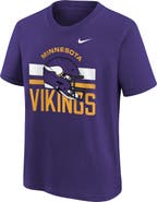 Nike Youth Nike Purple Minnesota Vikings Team Issue T-Shirt