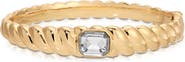Ettika Twisted Baguette Cuff Bracelet