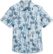 THE ENDLESS SUMMER Kids' Palm Button-Up Shirt