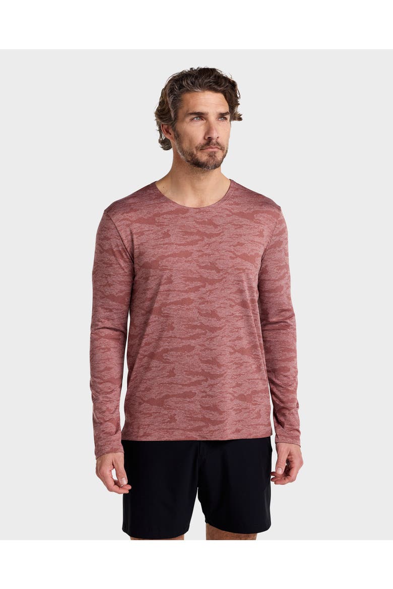 Perfect T-Shirt  Sport  Long Sleeve, Main, color, Henna