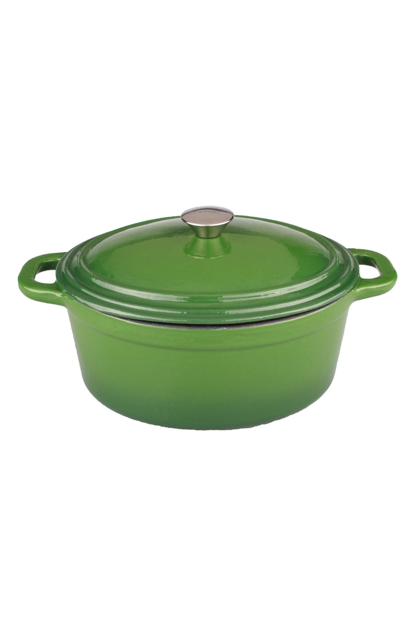 BergHOFF INTERNATIONAL Neo 8qt Oval Cast Iron Cov Casserole - Green