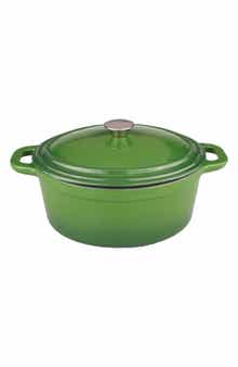 BergHOFF INTERNATIONAL Neo 8qt Oval Cast Iron Cov Casserole - Green
