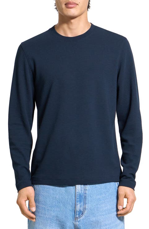 Delroy Textured Long Sleeve T-Shirt