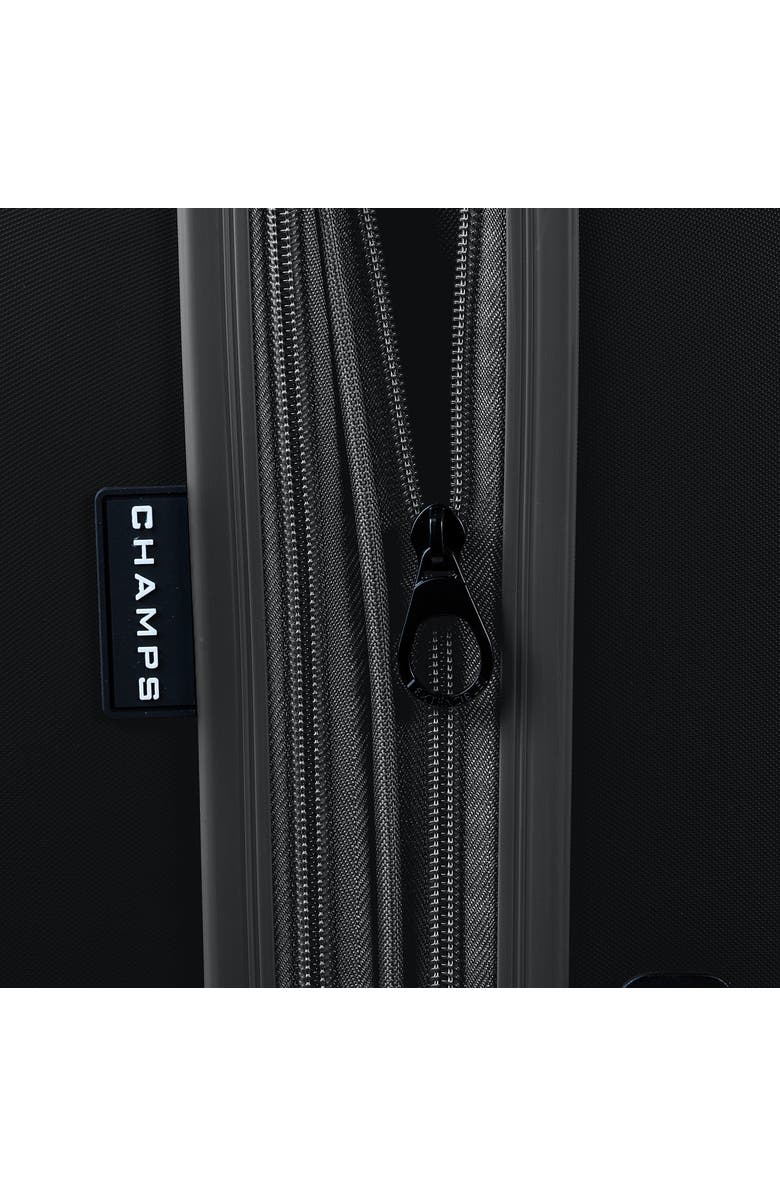 CHAMPS Marquis 3-Piece Hardside Luggage Set, Alternate, color, Black