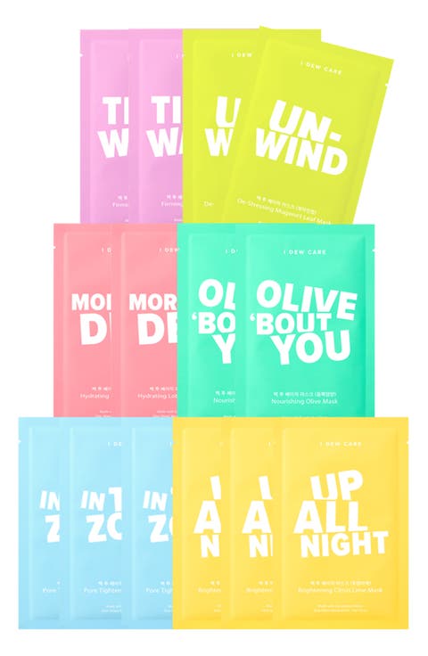 Let's Get Sheet Faced 14-Day Sheet Mask Set