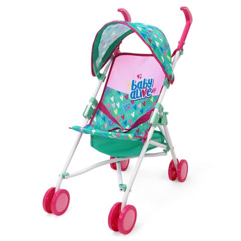 Doll Stroller Green