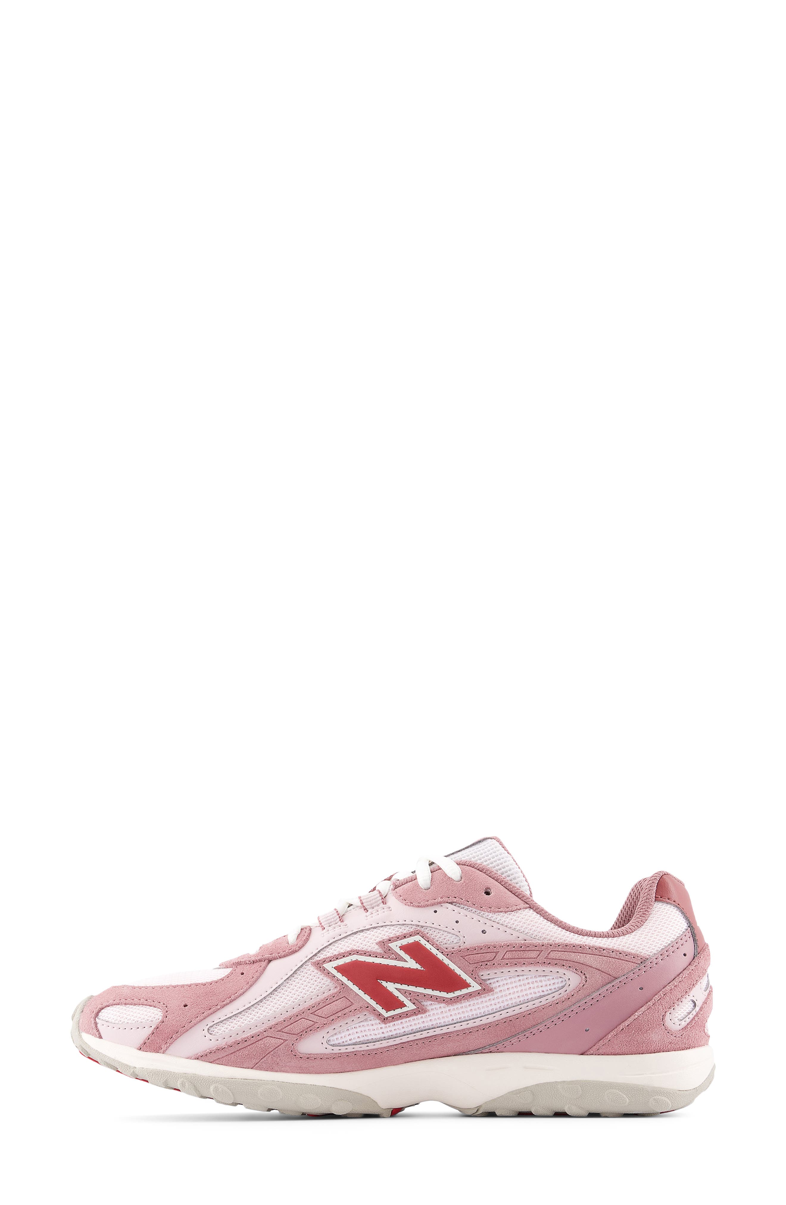 New Balance Gender Inclusive 204L Sneaker, Alternate, color, Rosewood/ Pink Salt