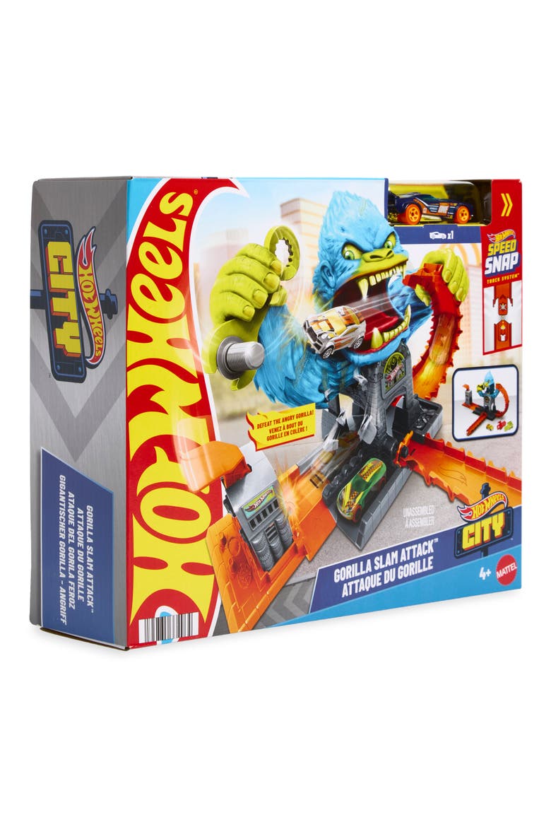 Kids' City Gorilla Slam Attack Playset, Main, color, GORILLA REPAIR SHOP