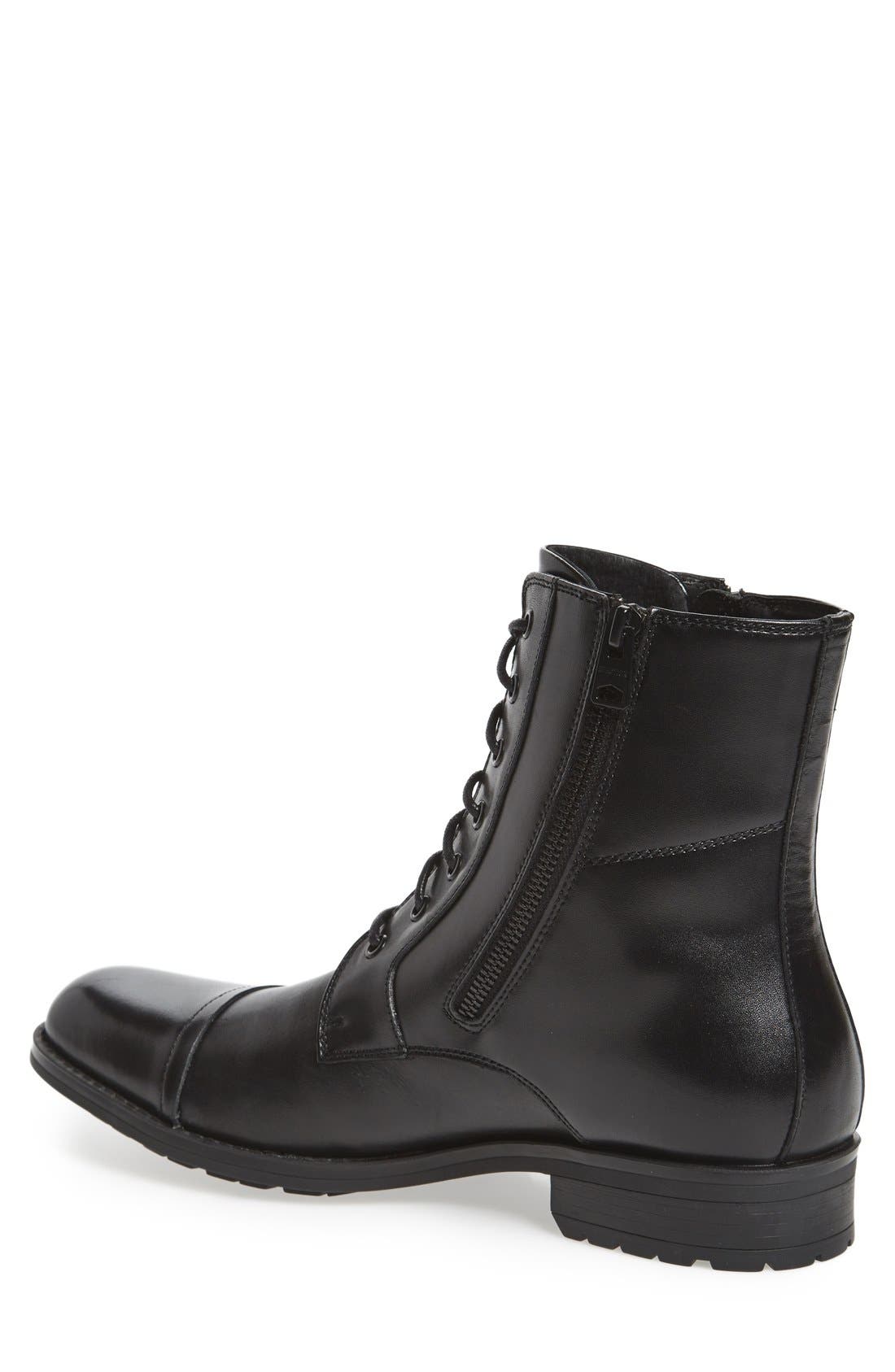 Reaction Kenneth Cole 'Single Mind' Cap Toe Boot, Alternate, color, 
