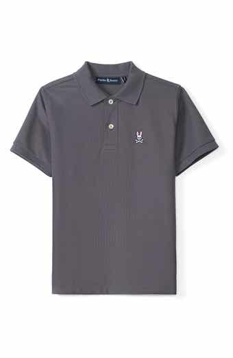 Psycho Bunny Kids' Classic Piqué Knit Polo