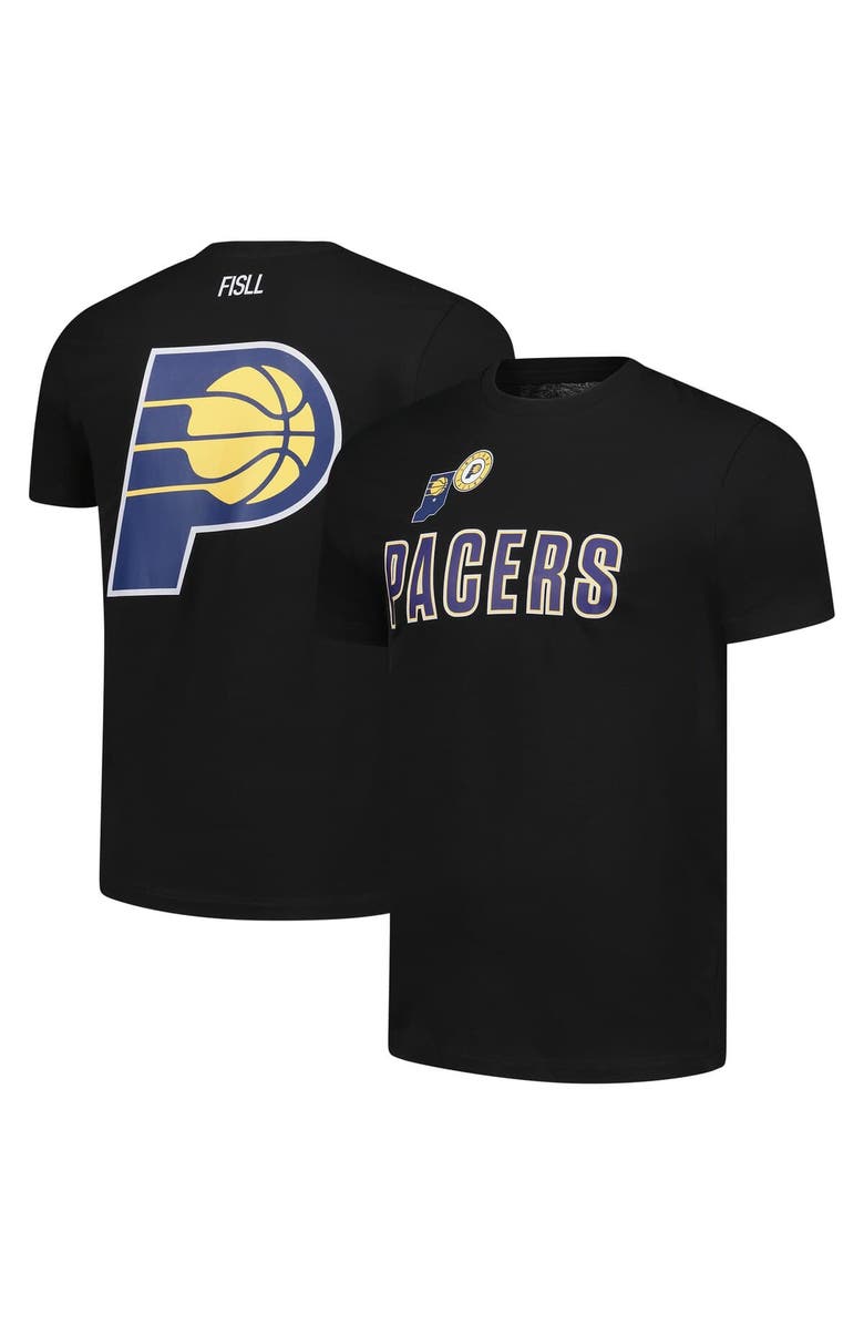FISLL Unisex FISLL Black Indiana Pacers Oversize Logo T-Shirt, Main, color, Black
