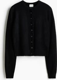 H&M Frill-trimmed Cardigan
