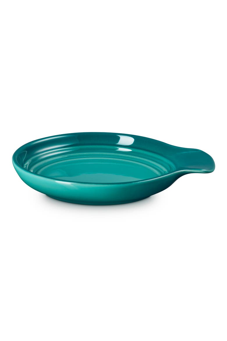 Signature Stoneware Spoon Rest, Alternate, color, RIVIERA
