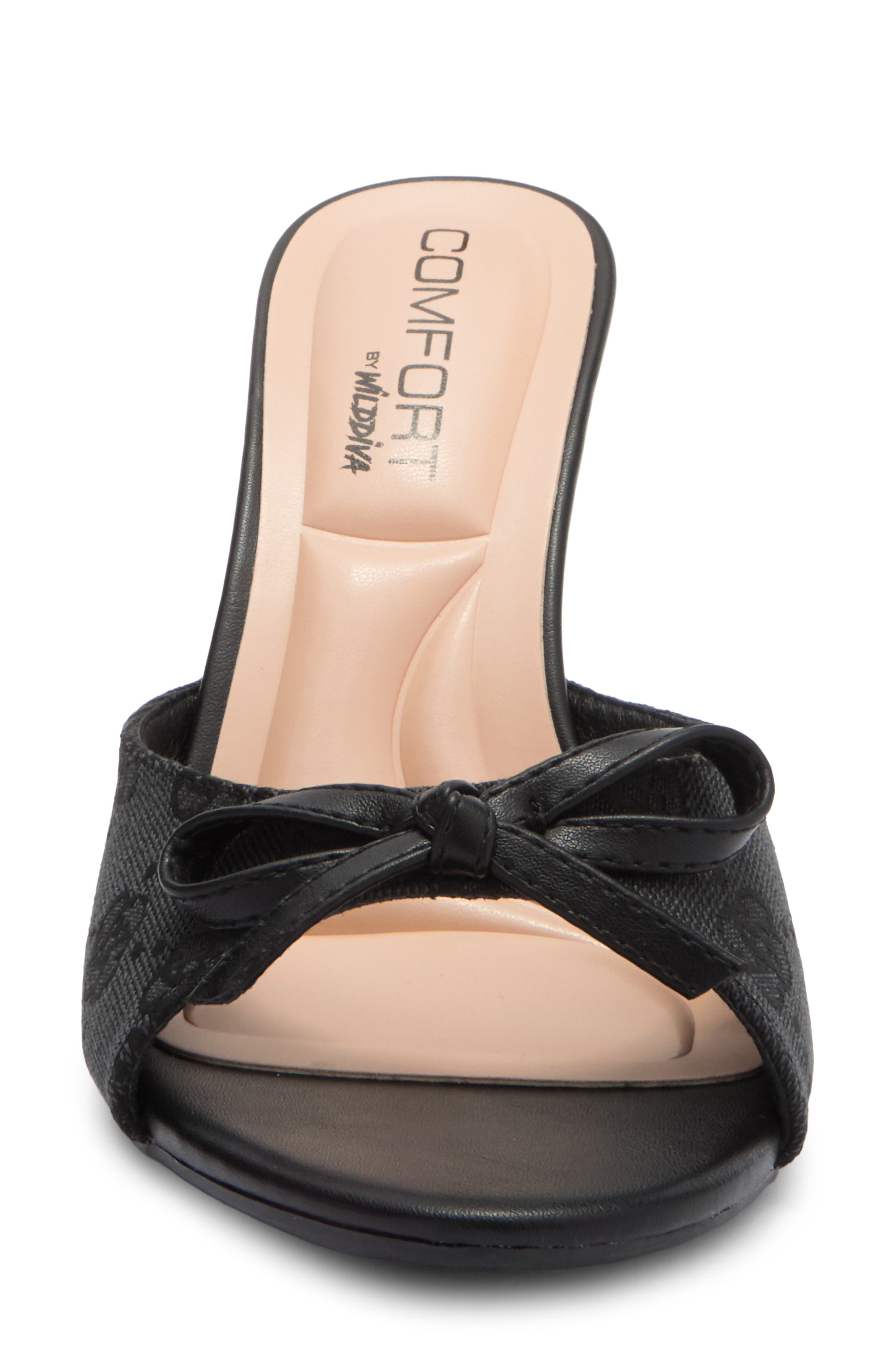 WILD DIVA LOUNGE Tally Heel Sandal, Alternate, color, 