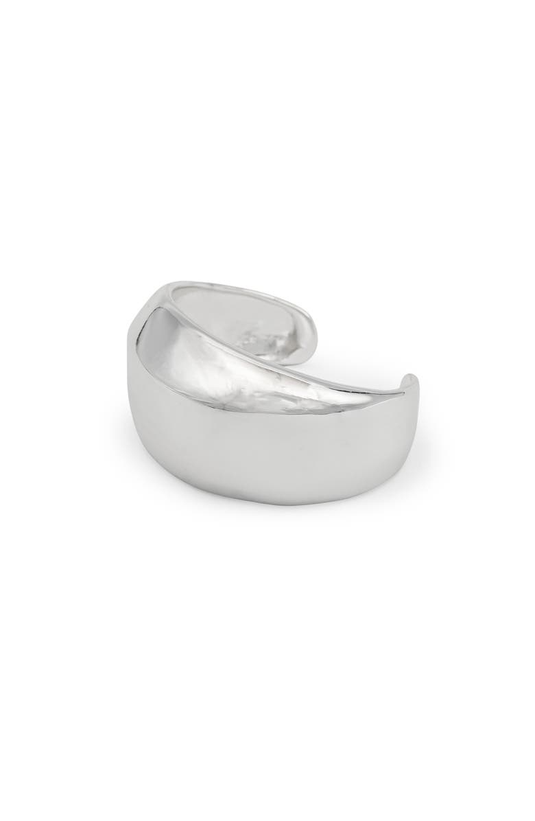 BLACK SUEDE STUDIO Slice Cuff, Main, color, Silver