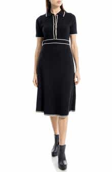 MAX STUDIO Short Sleeve Sweater Dress