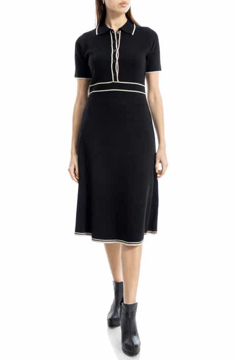 MAX STUDIO Short Sleeve Sweater Dress