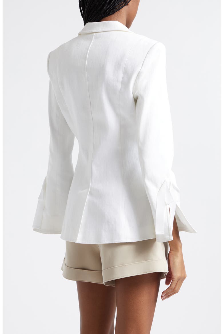 Lou One-Button Blazer, Alternate, color, WHITE