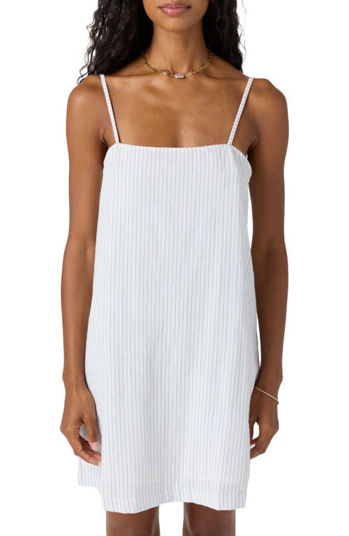 O'neill Wilda Stripe Mini Sundress In Purple