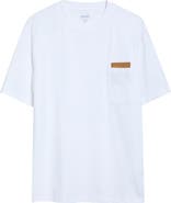 Bottega Veneta Pima Cotton Pocket T-Shirt with Intrecciato Suede Patch
