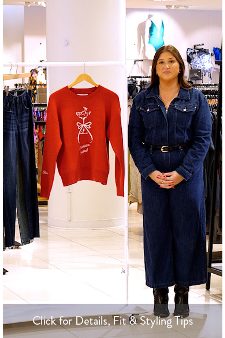 Manhattan Cocktail Sweater video