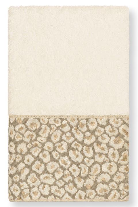 Spots 3-Piece Embellished Towel - Cream