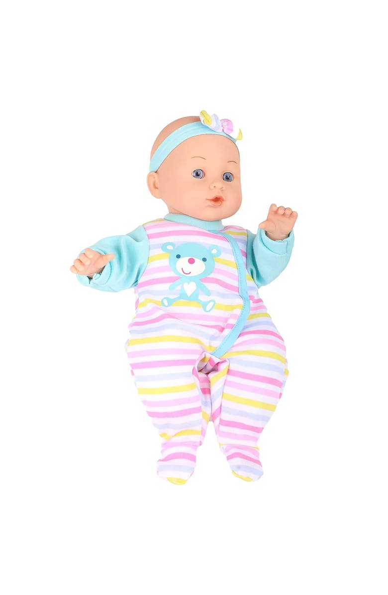 Dream Collection 14 Inch Chatter and Coo Boy Baby Doll, Main, color, Multicolored