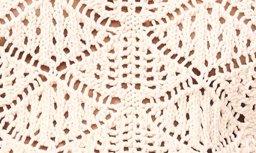 VINCE CAMUTO VINCE CAMUTO OPEN STITCH SLEEVELESS SWEATER