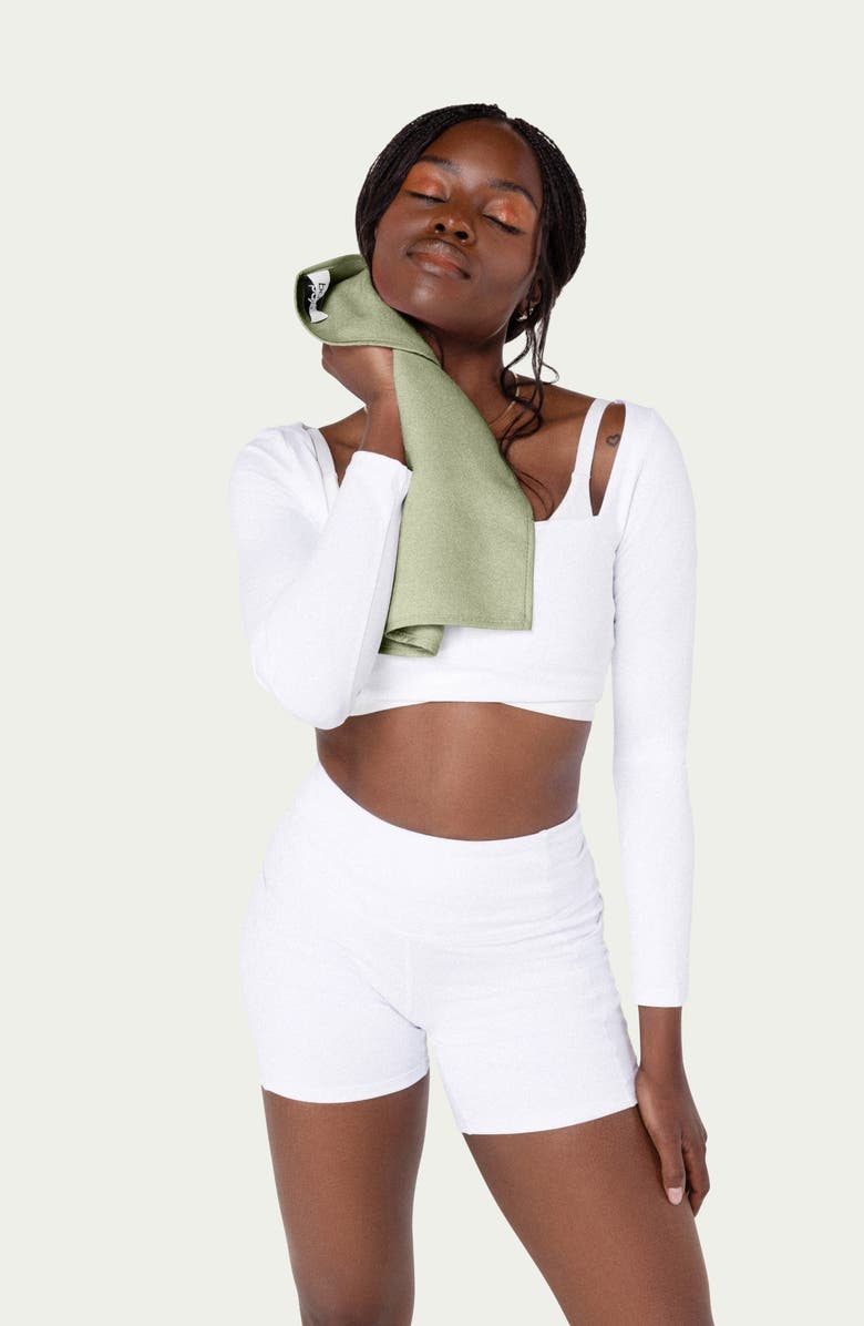 Bala The Mini Sweat Towel, Alternate, color, Sage
