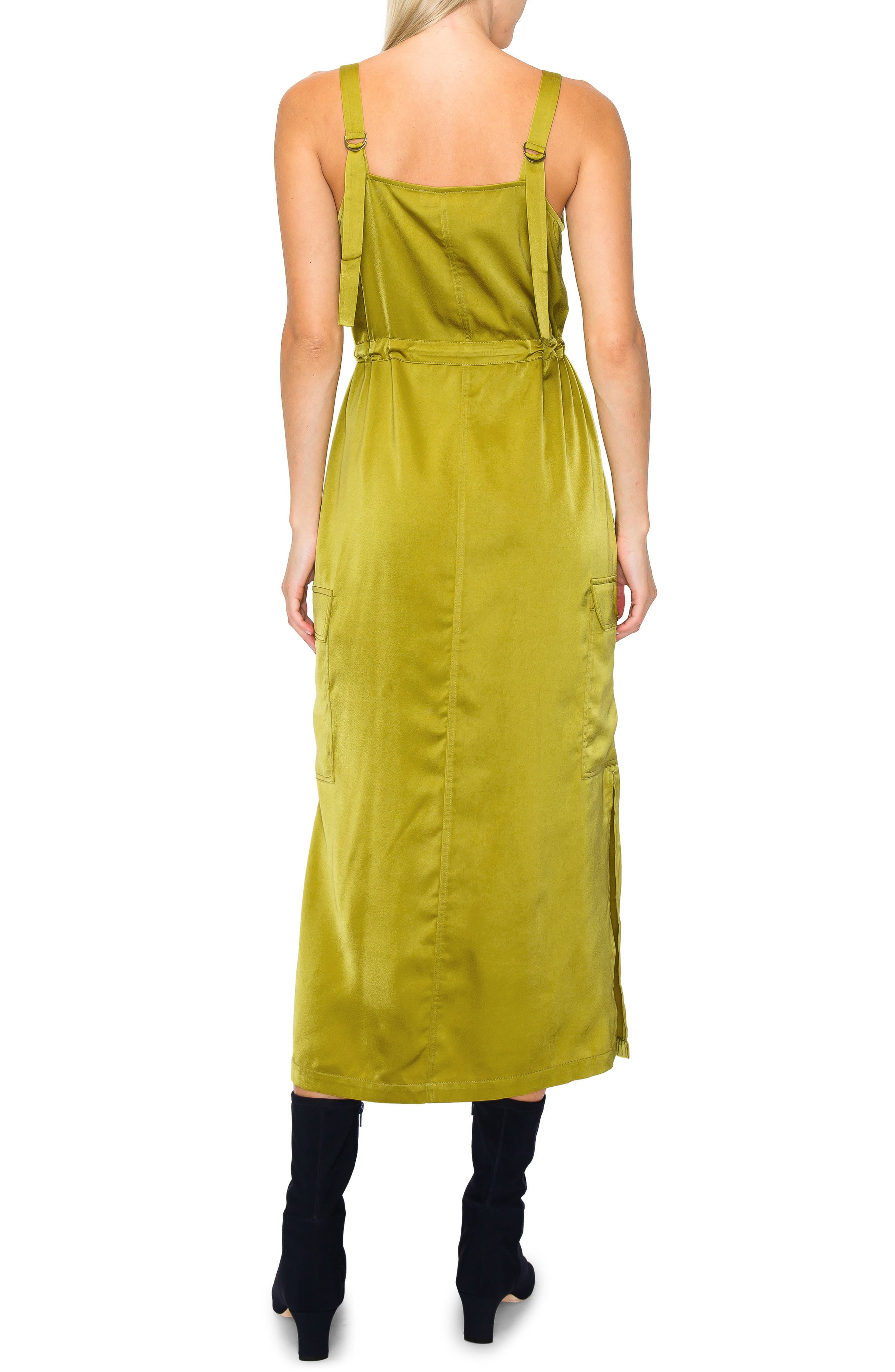 MELLODAY Cargo Satin Dress (Women) | Nordstromrack