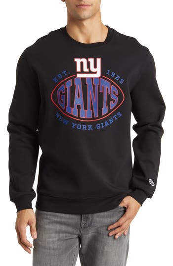 Shop Hugo Boss Boss X Nfl Crewneck Sweatshirt In New York Giants Black