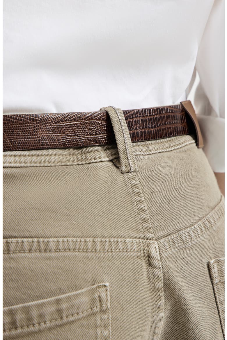 Baggy Tapered trousers, Alternate, color, Military