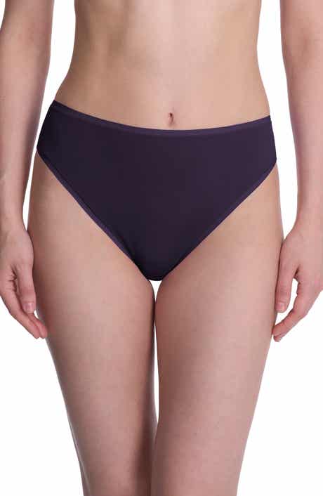Natori Bliss Bare Cotton High Cut Briefs