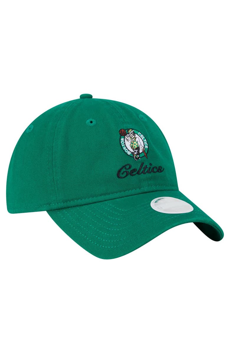 New Era Women's New Era  Kelly Green Boston Celtics Gameday Preppy 9TWENTY Adjustable Hat, Alternate, color, 