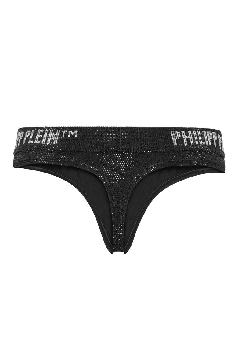 Thong Stones Women, Alternate, color, black