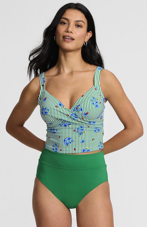 Sweetheart Wrap Midkini Top