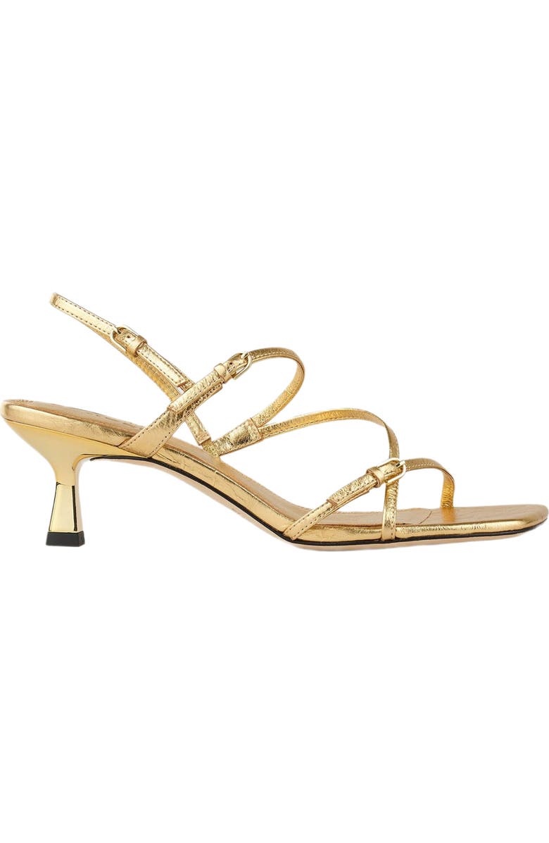 SANDRO Sandals with straps, Main, color, Gold