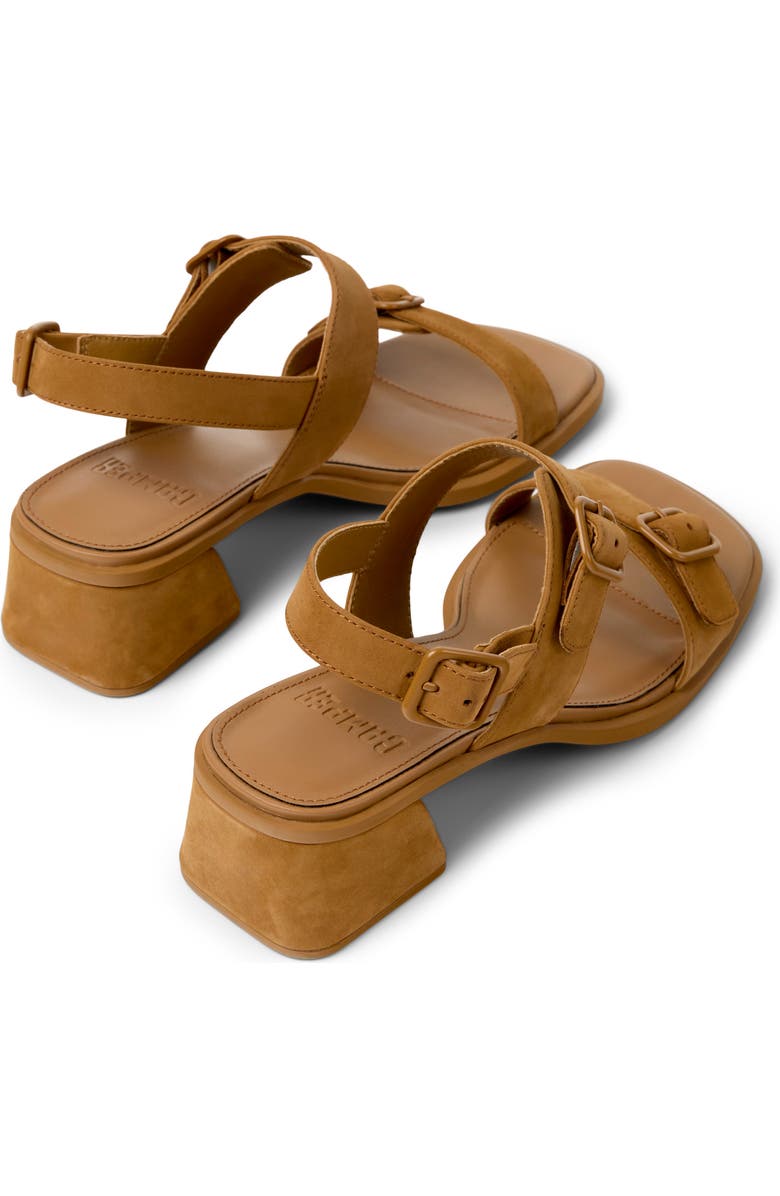 Camper Kora Slingback Sandal, Alternate, color, Medium Brown