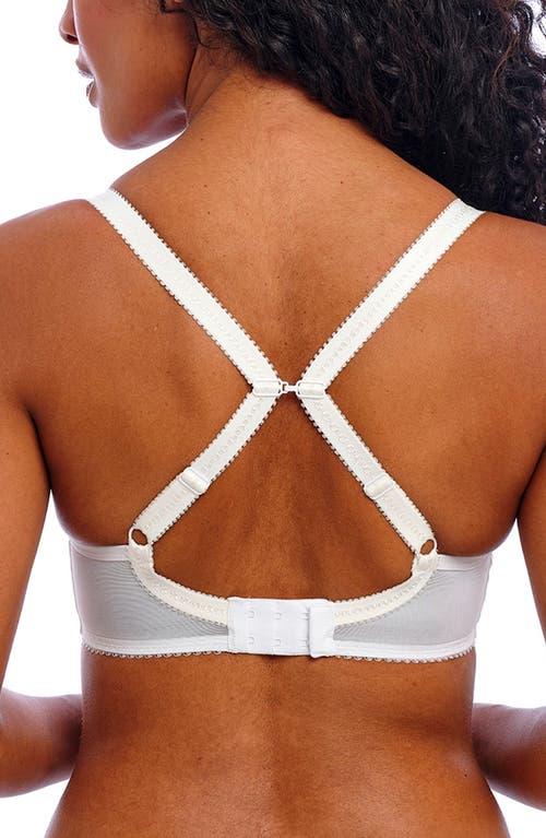 Freya Fascinate Underwire Plunge T-shirt Bra In White