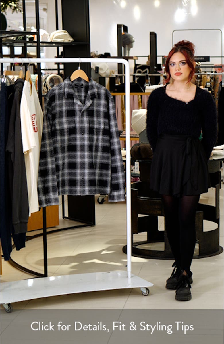 Teshio Plaid Button-Up Shirt, sales video thumbnail