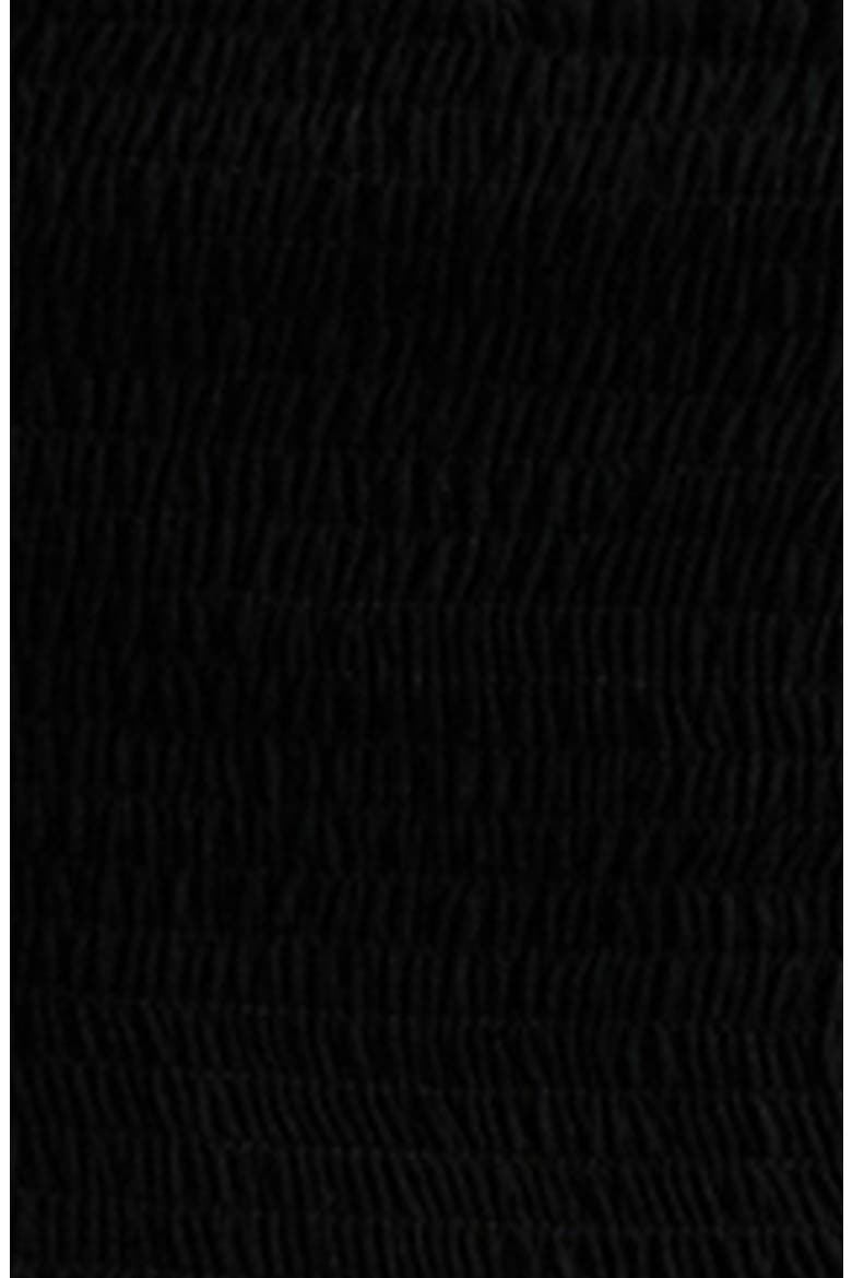 Blair Shirred Dress, Alternate, color, BLACK