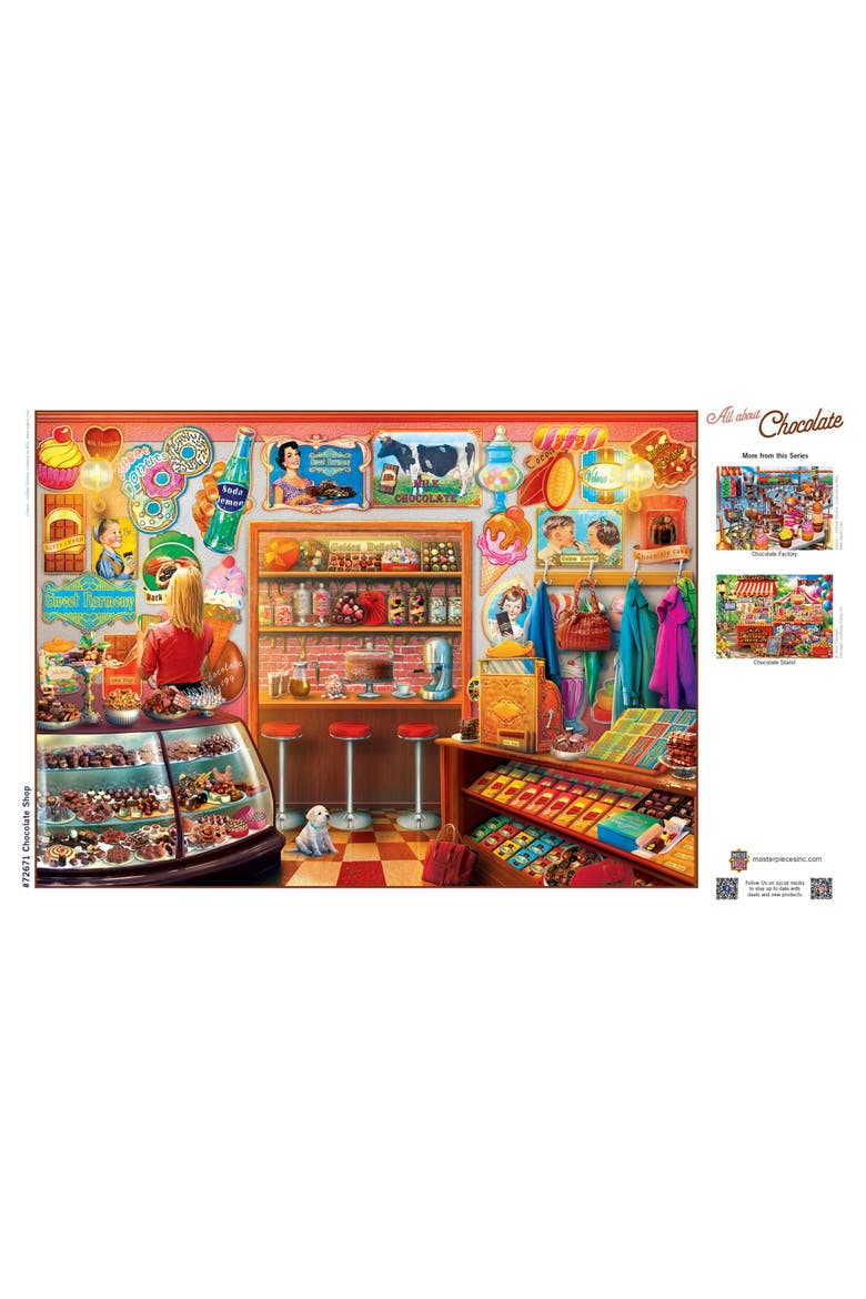 Chocolate Shop 1000 Piece Jigsaw Puzzle, Alternate, color, Multicolor