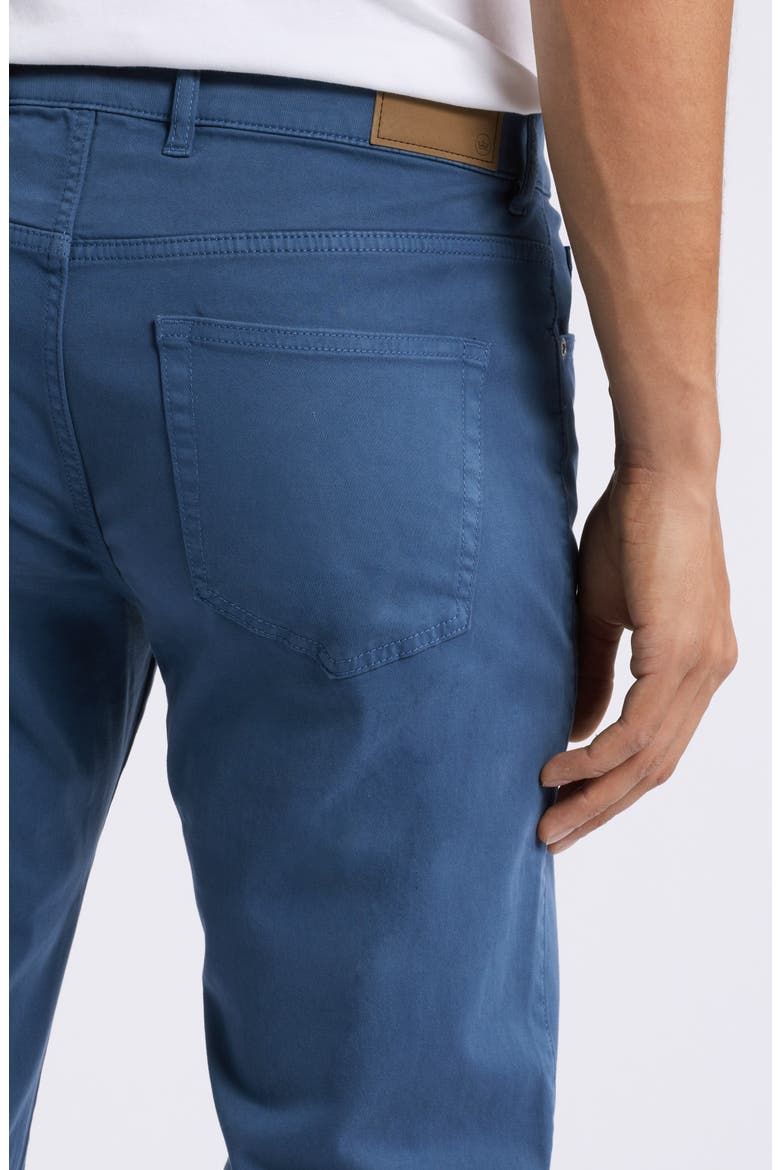 Signature Stretch Sateen Pants, Alternate, color, NAVY