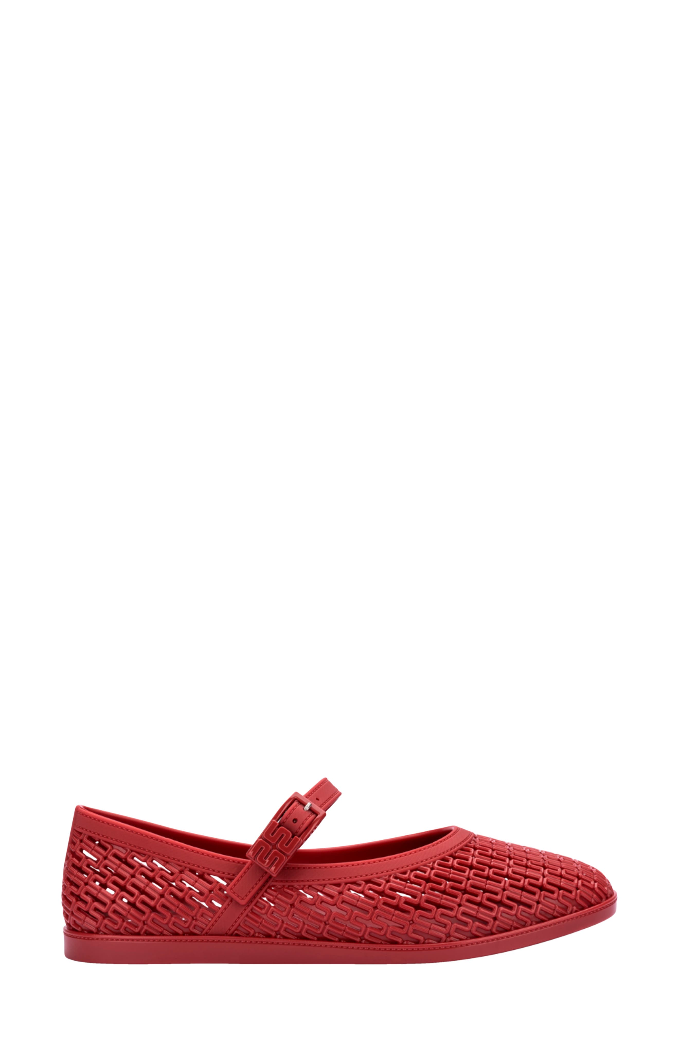 Harper Mary Jane Jelly Flat, Alternate, color, RED