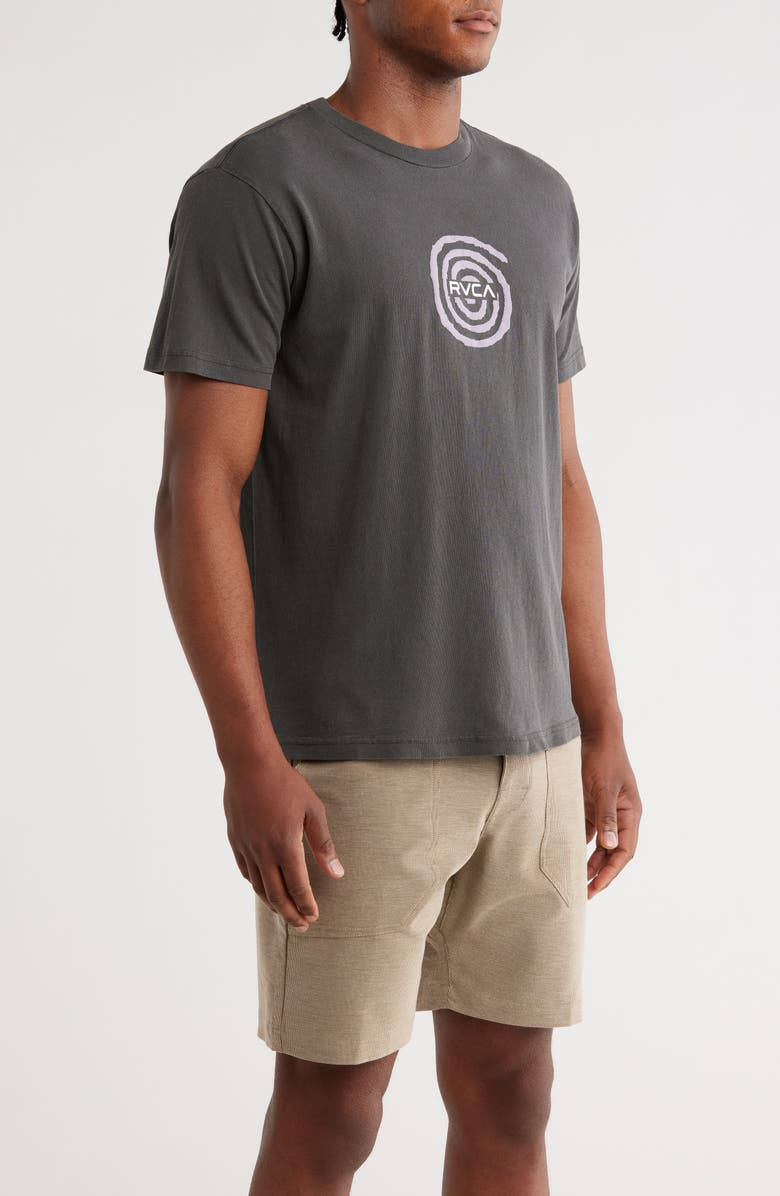 RVCA Easter Basket Cotton Graphic T-Shirt, Alternate, color, Black