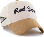 Stoney Clover Lane X '47 Men's '47 x Stoney Clover Lane  Natural/Tan Boston Red Sox Script Charm Clean Up Adjustable Hat