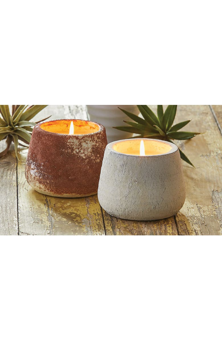 tag Nomad Citro Pot Cream Decorative Jar Candle with Citronella, Alternate, color, Beige