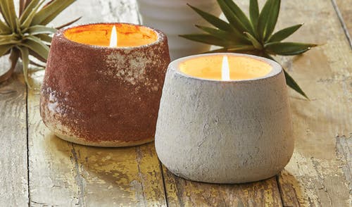 Tag Nomad Citro Pot Cream Decorative Jar Candle With Citronella In Gray